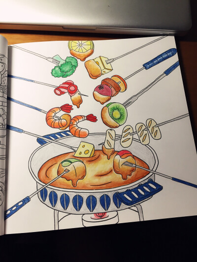 《Coloring and the Food》