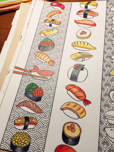 《Coloring and the Food》