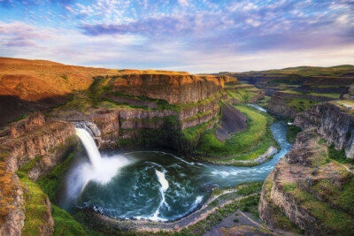 美国－帕卢斯瀑布(Palouse Falls)