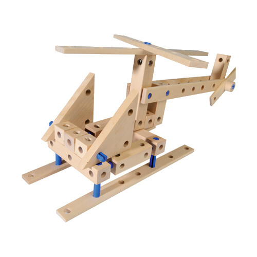 荷兰SES 交通工具套装3岁+儿童益智创意拼插软木积木 原装进口