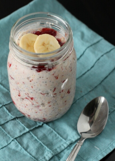 overnight oatmeal 隔夜燕麦