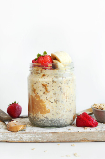 overnight oatmeal 隔夜燕麦