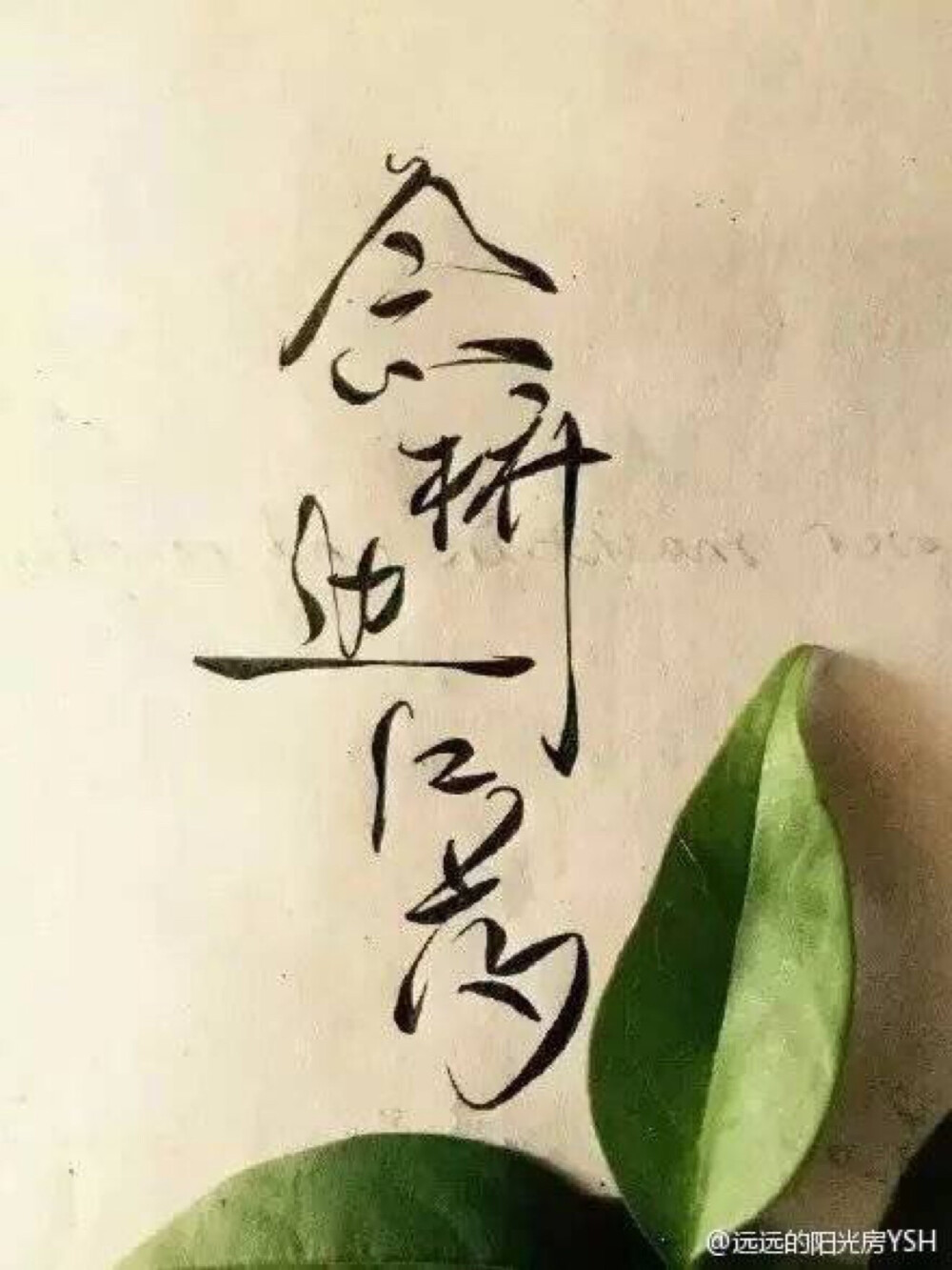 练字