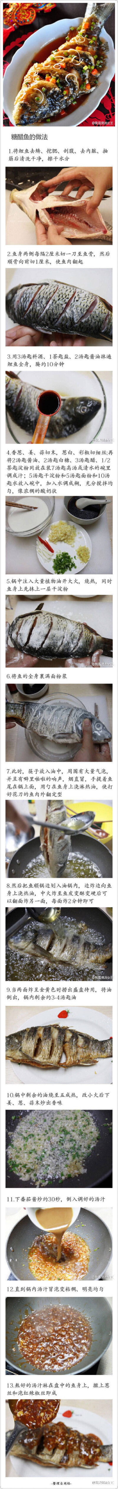 糖醋魚的做法