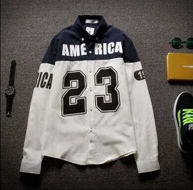 ￥107元，图片色均有货，165-185码，青少年嘻哈衬衣外套