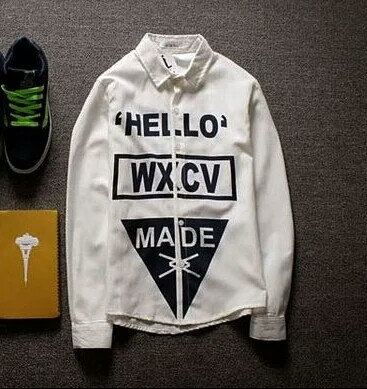 ￥107元，图片色均有货，165-185码，青少年嘻哈衬衣外套