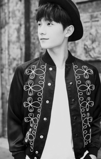 杨洋 黑白 壁纸