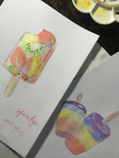 今日的练习。想知道熟能生巧吗？