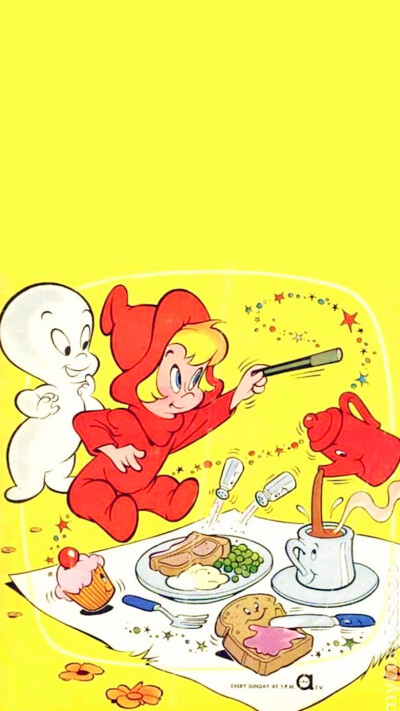 iPhone5 iPhone6 iPhone6 Plus wallpaper wechat 微信背景 壁纸 可爱 锁屏 待机 主题 桌面 小精灵 幽灵