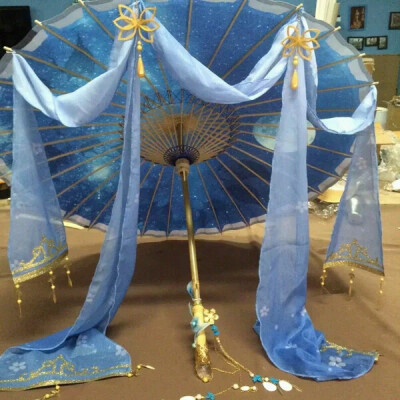 华丽又漂亮的伞，剑网三，「夜幕星河」