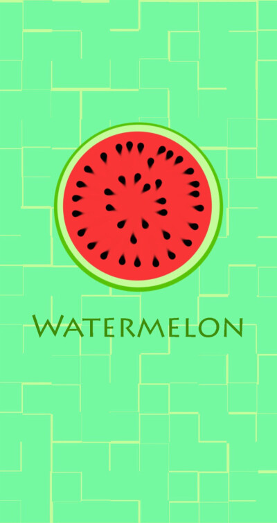 watermelon 西瓜 水果 壁纸 小清新