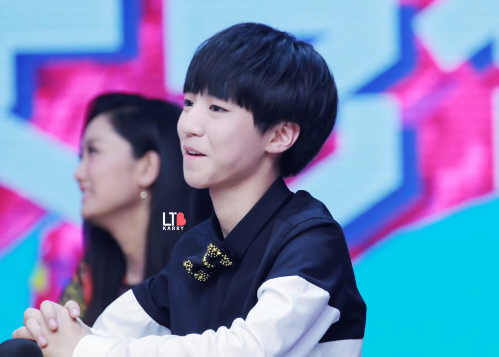 TFBOYS王俊凯 150322快本录制 cr.logo