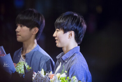 TFBOYS王俊凯 150802 偶像来了录制 cr.logo