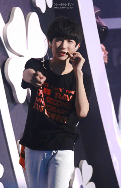 TFBOYS王源 150815TFBOYS FansTime cr:SevenFive_