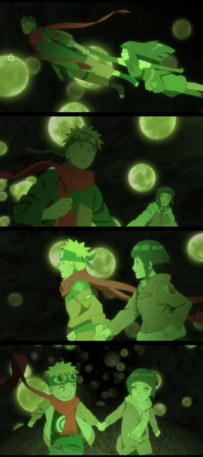 火影忍者剧场版 鸣人雏田终于在一起了!!!（秀恩爱啊！）