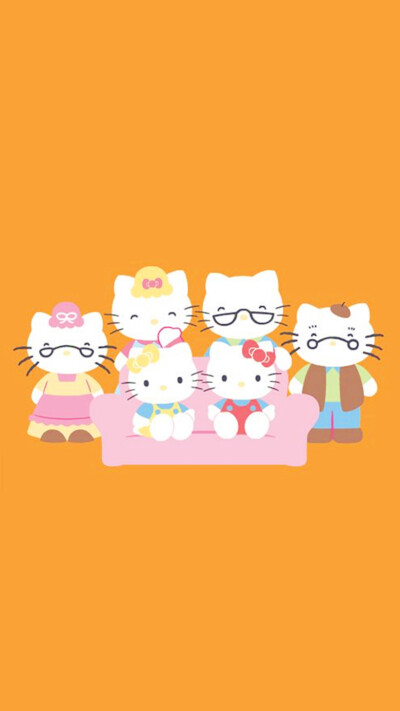 iPhone5 iPhone6 iPhone6 Plus wallpaper wechat 微信背景 壁纸 锁屏 待机 主题 桌面 可爱 Hello Kitty