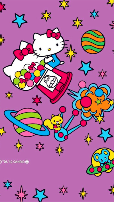 iPhone5 iPhone6 iPhone6 Plus wallpaper wechat 微信背景 壁纸 锁屏 待机 主题 桌面 可爱 Hello Kitty