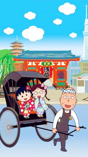 iPhone5 iPhone6 iPhone6 Plus wallpaper wechat 微信背景 壁纸 锁屏 待机 主题 桌面 可爱 樱桃小丸子 Maruko