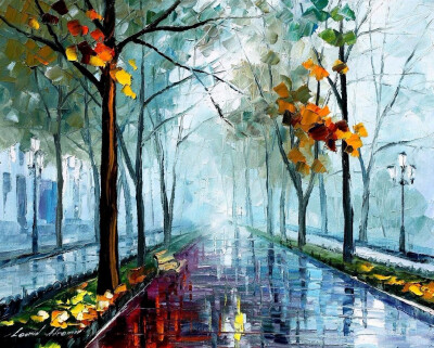 Leonid Afremov作品