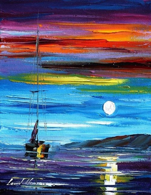 Leonid Afremov作品