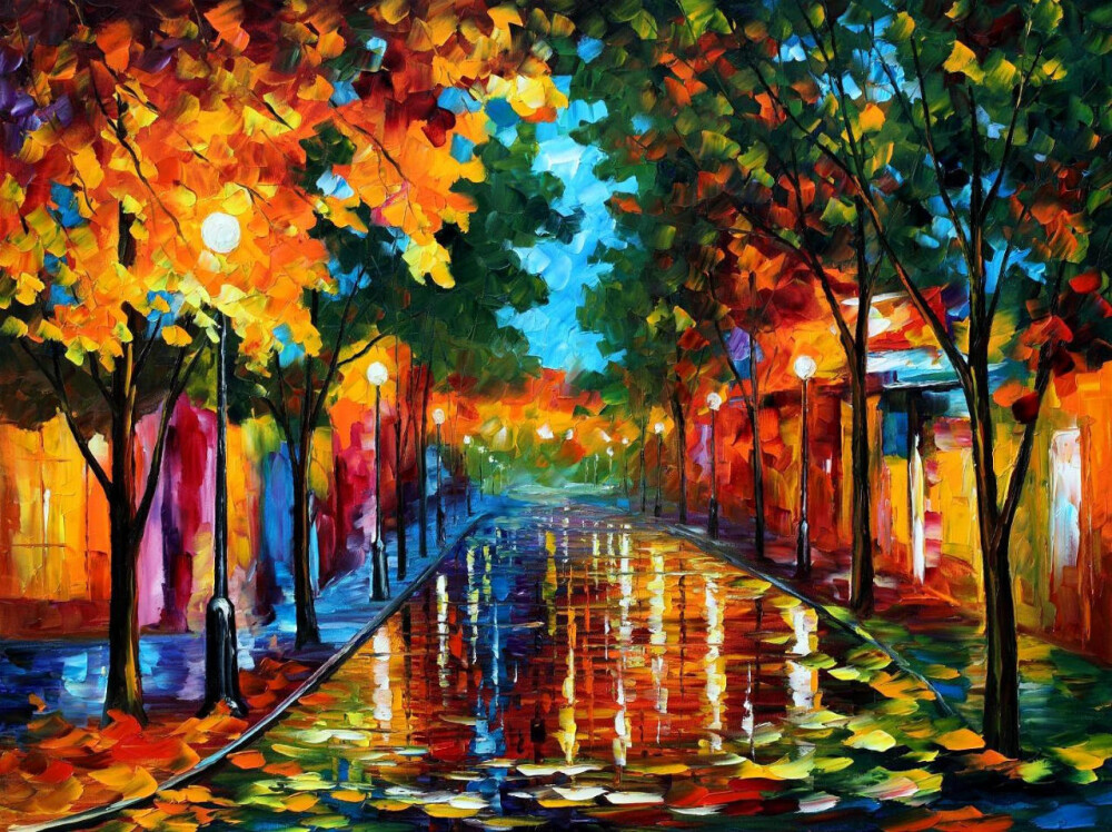 Leonid Afremov作品