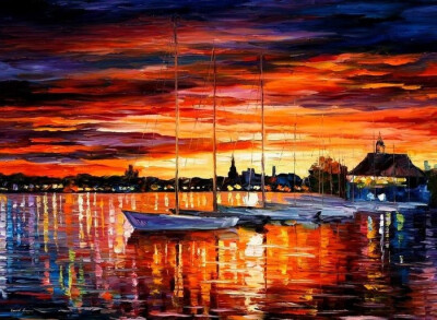 Leonid Afremov作品