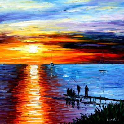 Leonid Afremov作品