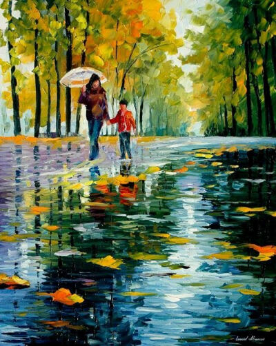 Leonid Afremov作品