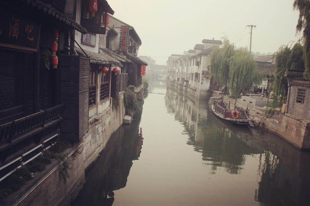 乌镇 西塘 古城 风景 旅行 高清 壁纸 素材来自网络