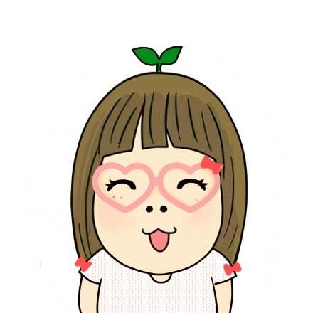 情侣头像头上长草の眼镜小红