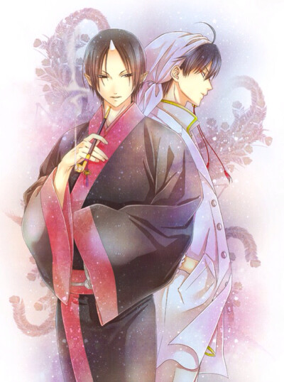 #鬼灯的冷彻# #鬼灯##白泽##黑泽#画师：kai。P站id=925823。打分请戳☞http://t.cn/RyLuRq5鬼灯の冷徹【侵删致歉】现世的那张，[爱你][爱你][爱你]