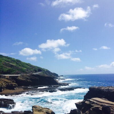 夏威夷的大海