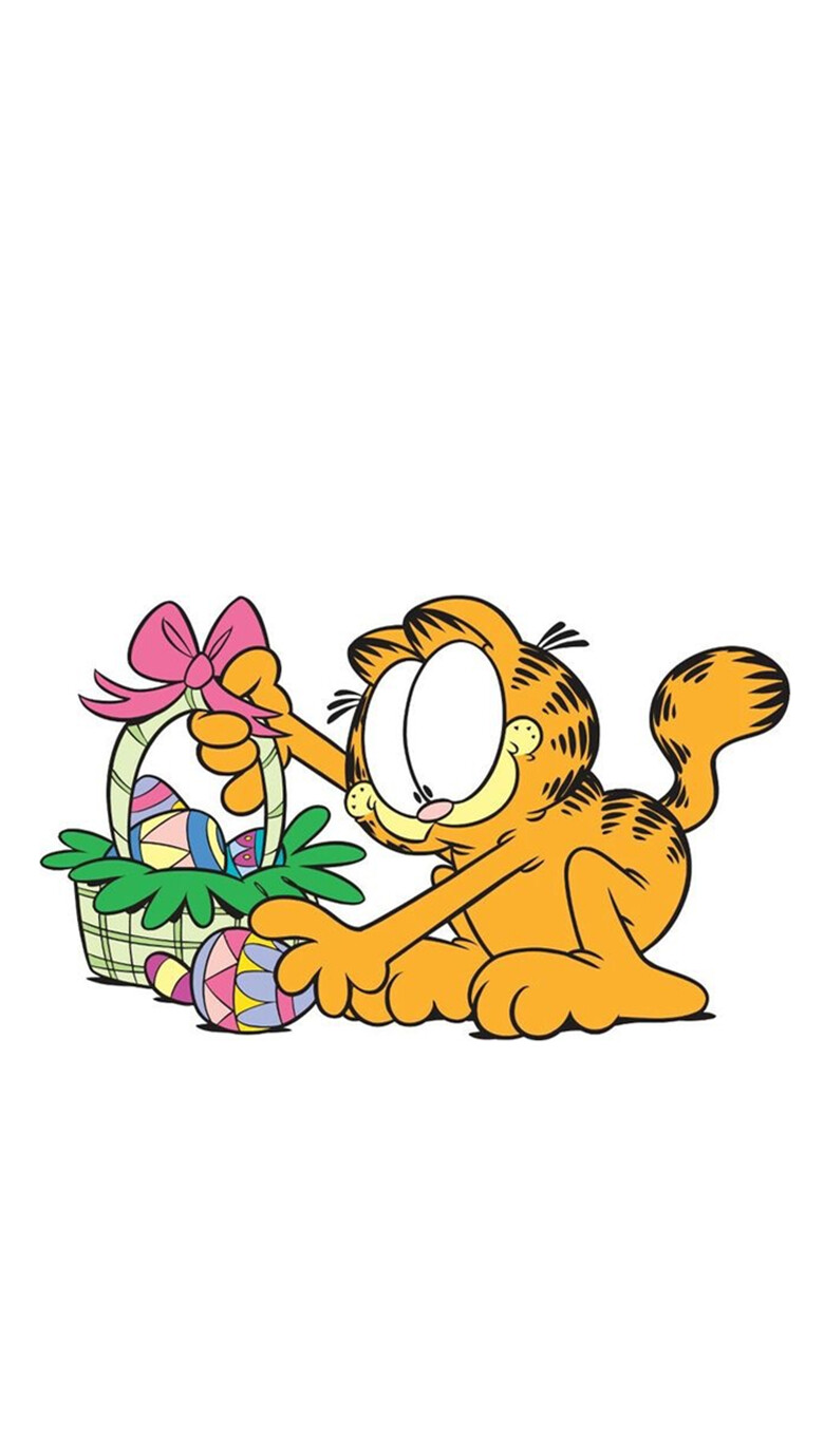 iPhone 壁纸 加菲猫 Garfield