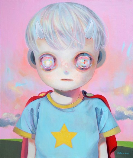 糖果色的忧郁。 日本艺术家 下田光（Hikari Shimoda ）