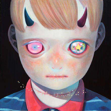 糖果色的忧郁。 日本艺术家 下田光（Hikari Shimoda ）