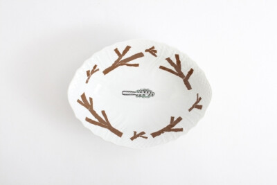日本 mina perhonen 设计餐盘 杯 碟 森林旅行系列