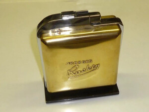 52年瑞士古董 托伦斯Thorens 打火机  煤油台式机 “月光”系列