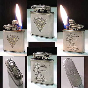 KW 千瓦（卡尔威登）古董煤油打火机 40年生产口袋打火机