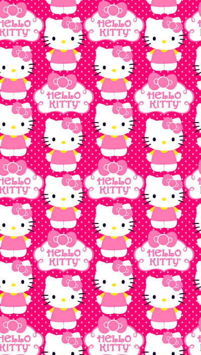 iPhone 微信 壁纸 可爱 Hello Kitty