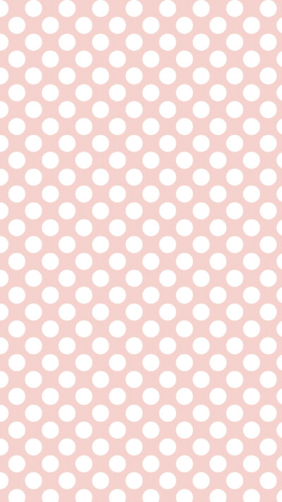 壁纸-粉-波点
