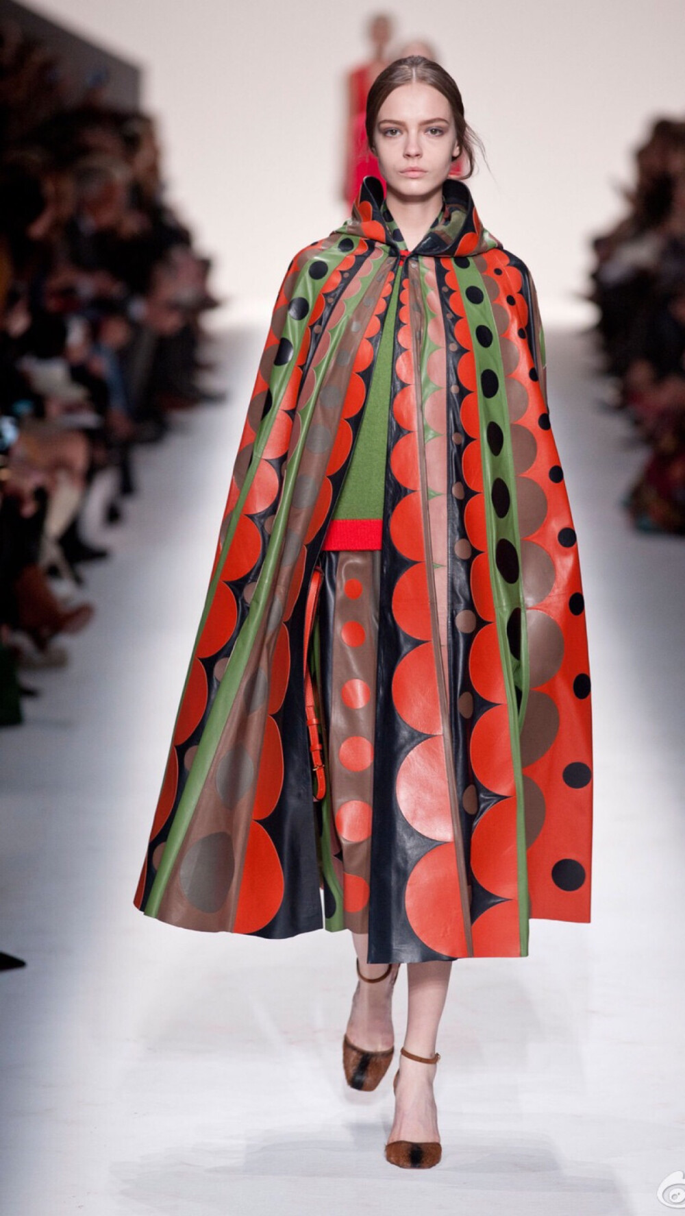 【衣赌为快时装周】 时装周 服饰风尚 秀场 波普格子（ Valentino at Paris Fashion Week Fall 2014. ）