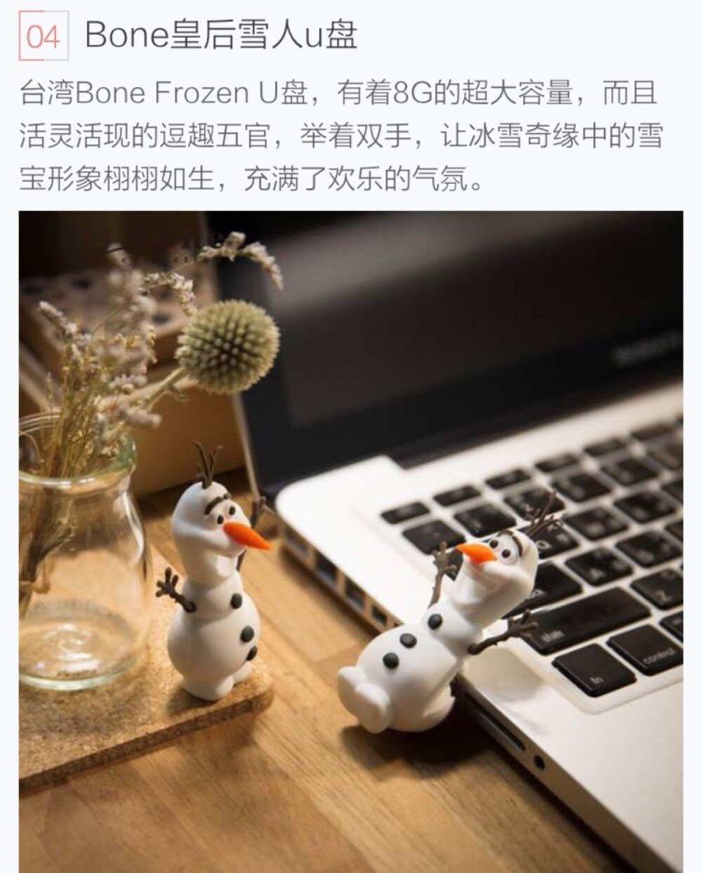 皇后雪人U盘