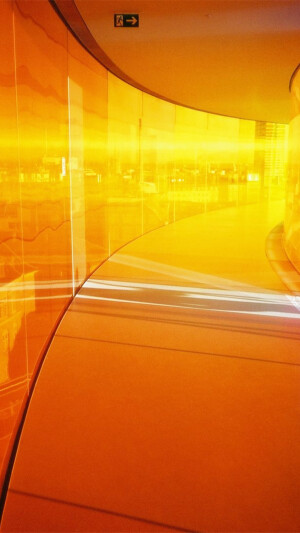 iPhone 壁纸 简约 橘色