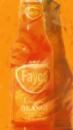 iPhone 壁纸 简约 橘色