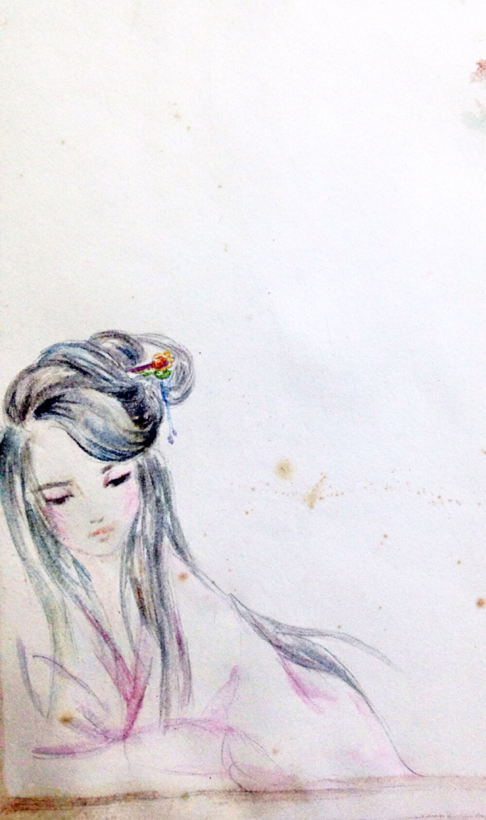 我独自守候着岁月的轮回，等待那千年的梦。