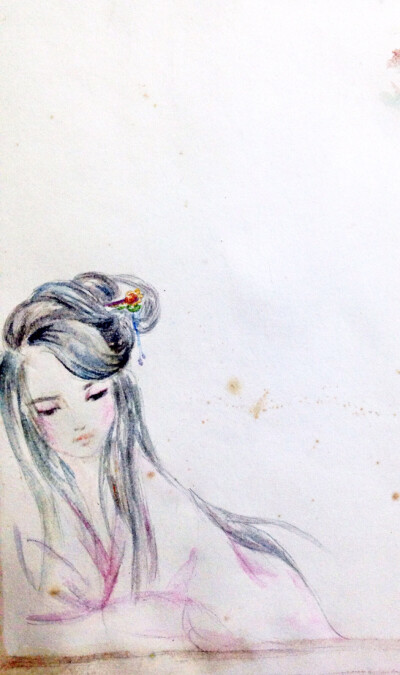 我独自守候着岁月的轮回，等待那千年的梦。