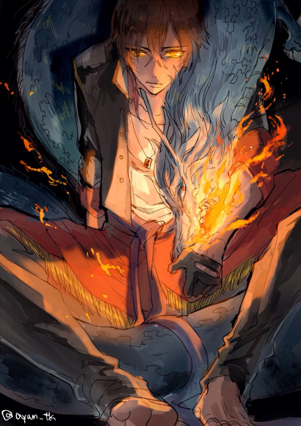 推# #刀剣乱舞# #大俱利伽罗# 刀剑乱舞 大俱利伽罗アユム(@ ayum_tk)