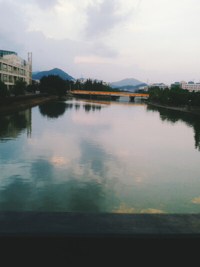 桥上的风景