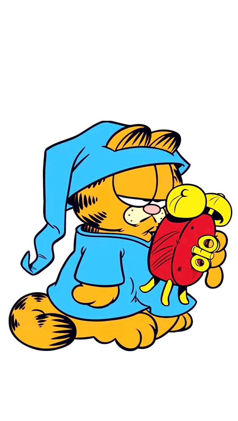 iPhone 壁纸 加菲猫 Garfield