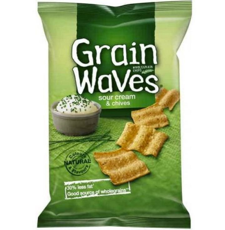 Grain Waves·谷物波浪片这款算是薯片类中的极品。